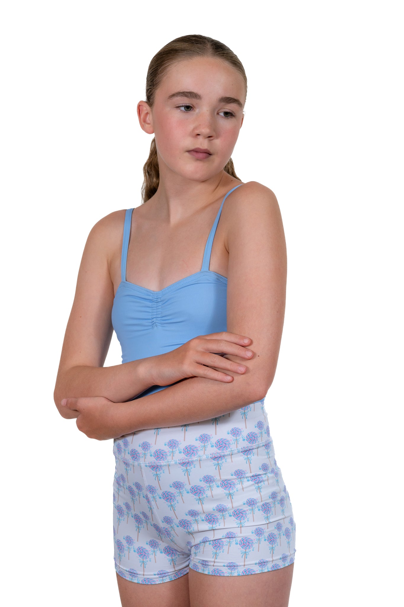 Bubblegum Blue Leotard