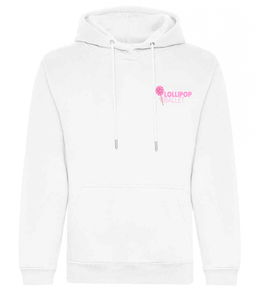 Kids Lollipop Ballet White Hoodie
